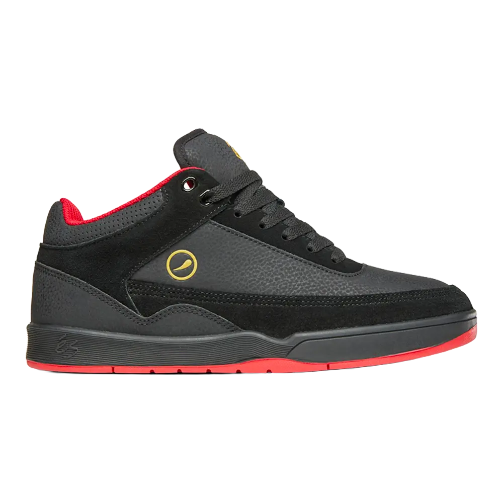 ES - Chaussures skate - Stylus Mid noir rouge V7 distribution
