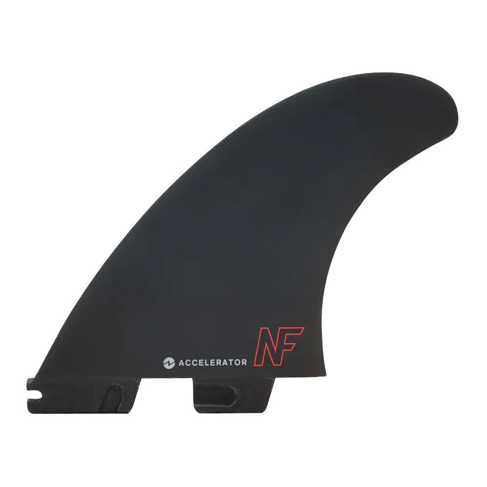 FCS II - Ailerons Thrusters - Nathan Florence PC Tri Performance Core noir Surf Hardware International