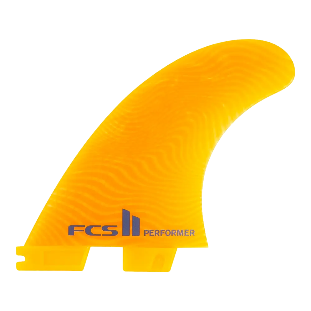 FCS II - Ailerons Thrusters - Performer Neo glass eco orange Surf Hardware International