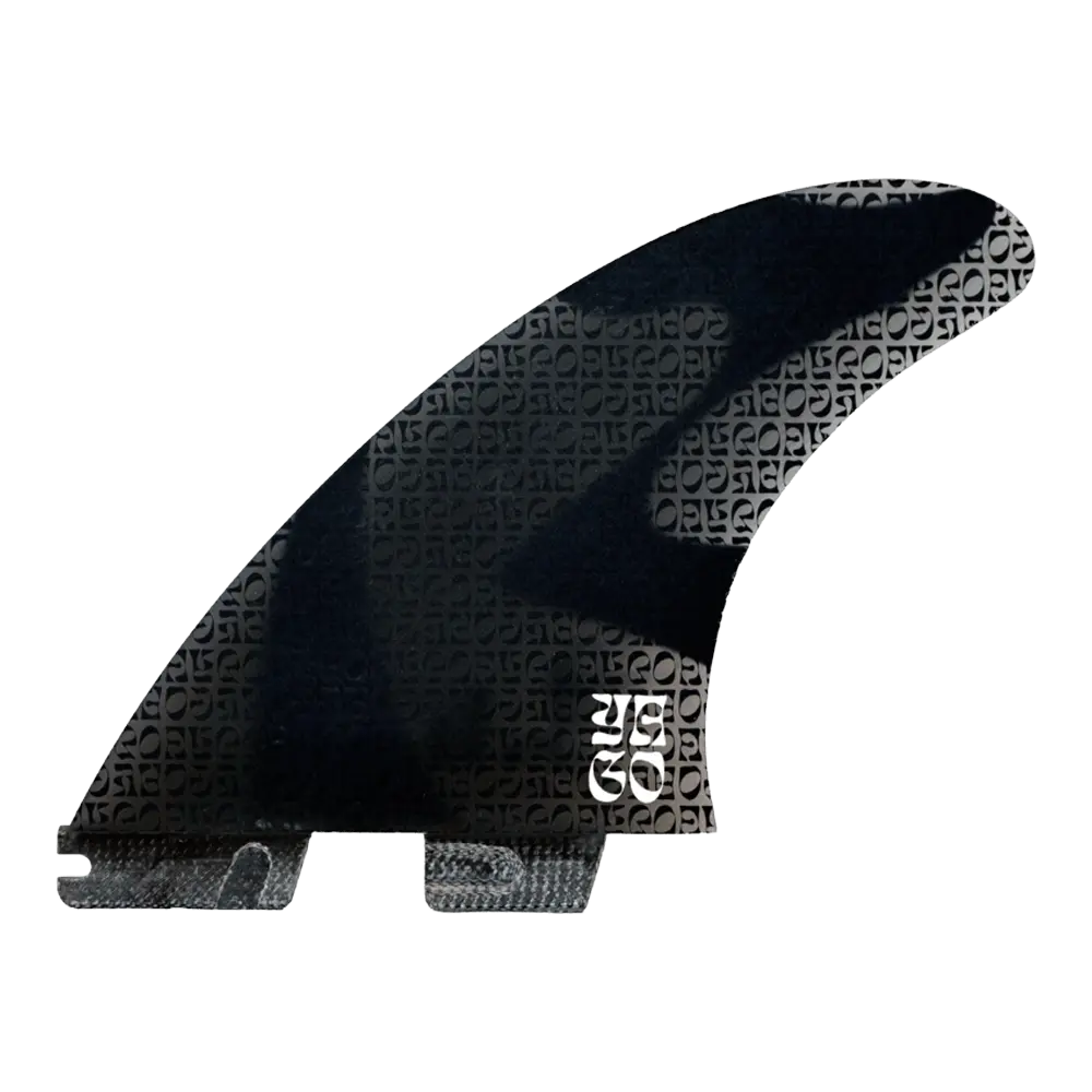 FCS II - Ailerons Thrusters - Yago Daro Fibre de verre noir Surf Hardware International