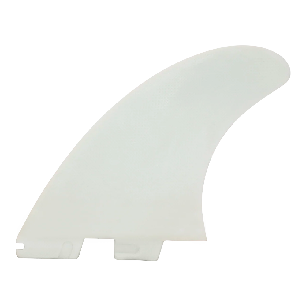 FCS II - Ailerons Twin + 1 - Performer Fibre de verre White Surf Hardware International