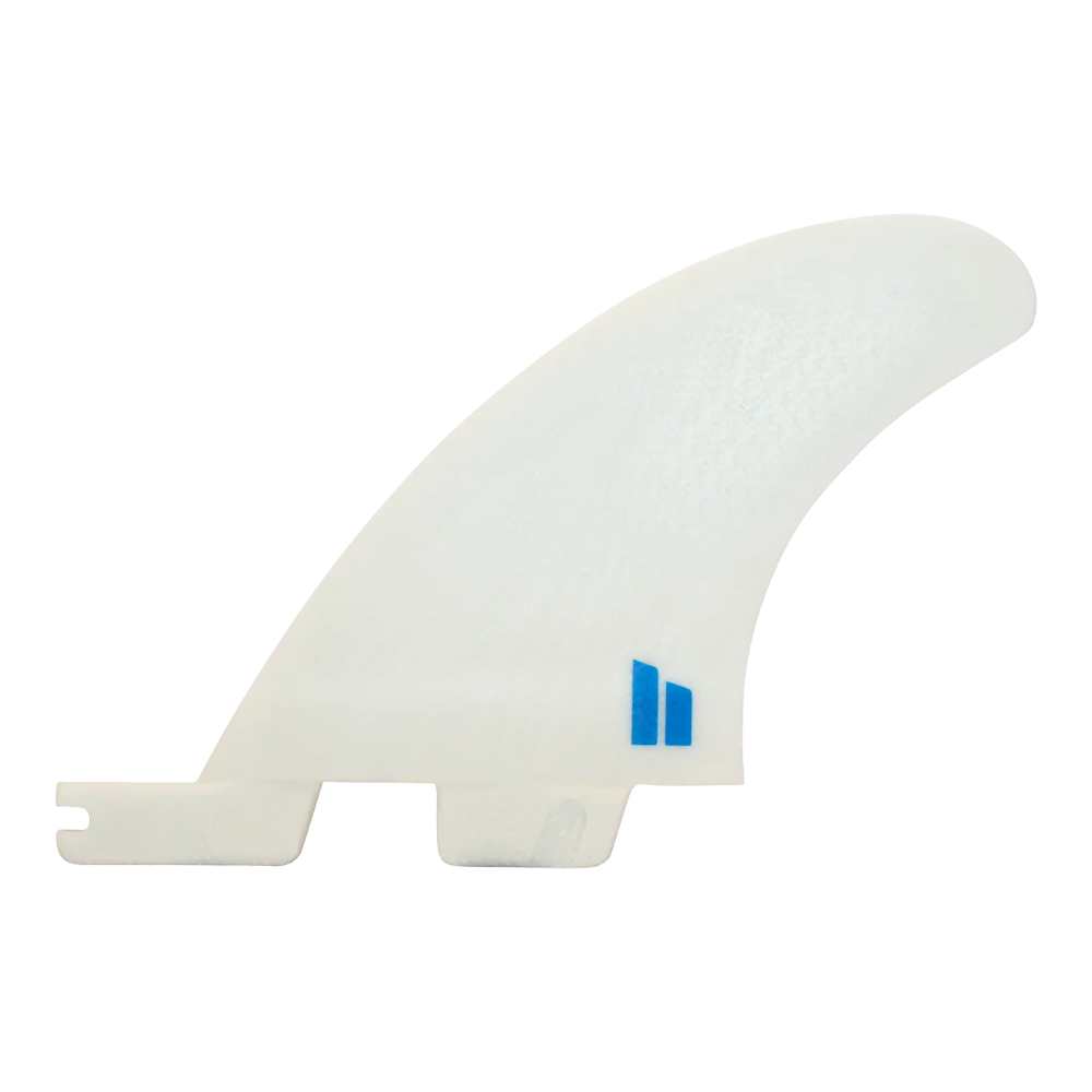 FCS II - Ailerons Twin + 1 - Performer Fibre de verre White Surf Hardware International