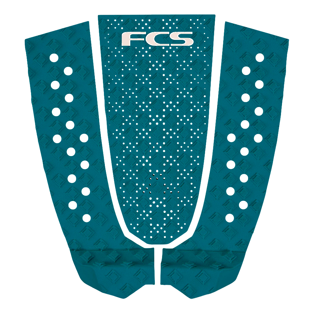 FCS II - Grip/Pad 3 pièces - T-3 Eco 3 pièces bleu Surf Hardware International