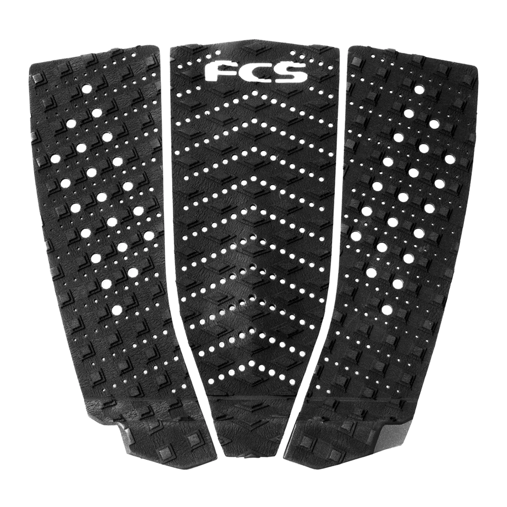 FCS II - Grip/Pad 3 pièces - T-3 Wide eco 3 pièces noir Surf Hardware International