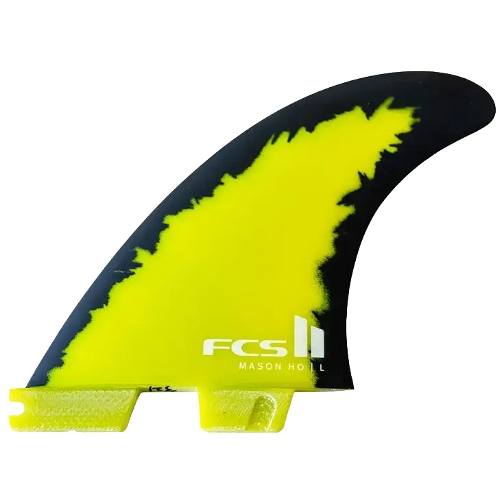FCS II - Ailerons Thrusters - MH tri retail fins Performance Air core jaune Surf Hardware International