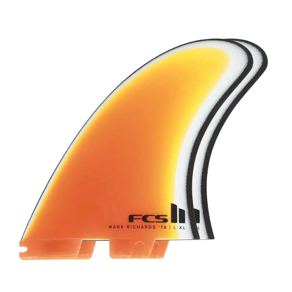 FCS II - Ailerons Twins - MR'78 Performance Core orange Surf Hardware International