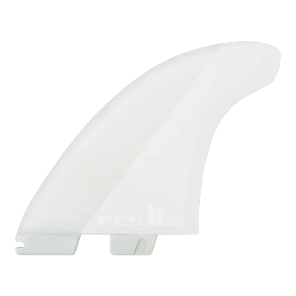 FCS Ⅱ - Aileron twin+1 - Mick Fanning PC blanc SURFHARDWARE