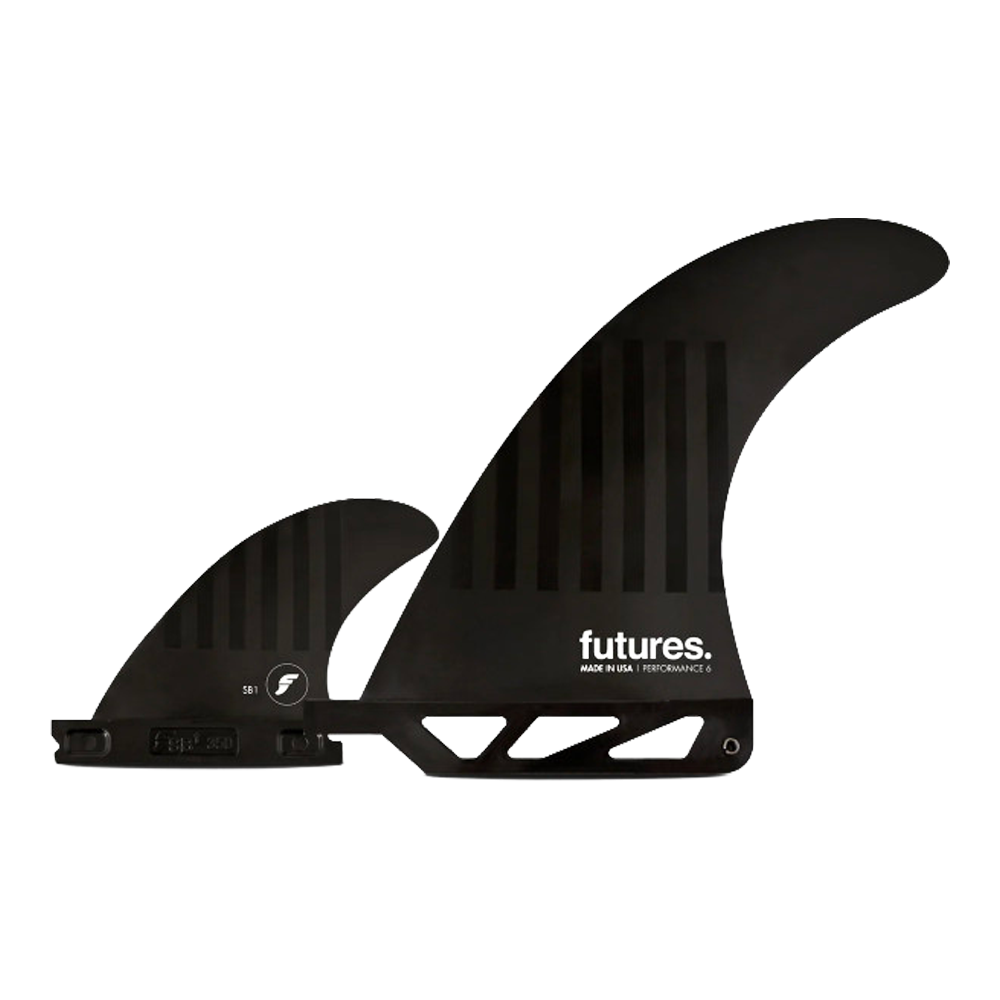 Futures - Ailerons 1 + 2 - Alpha series Carbon noir Viral surf