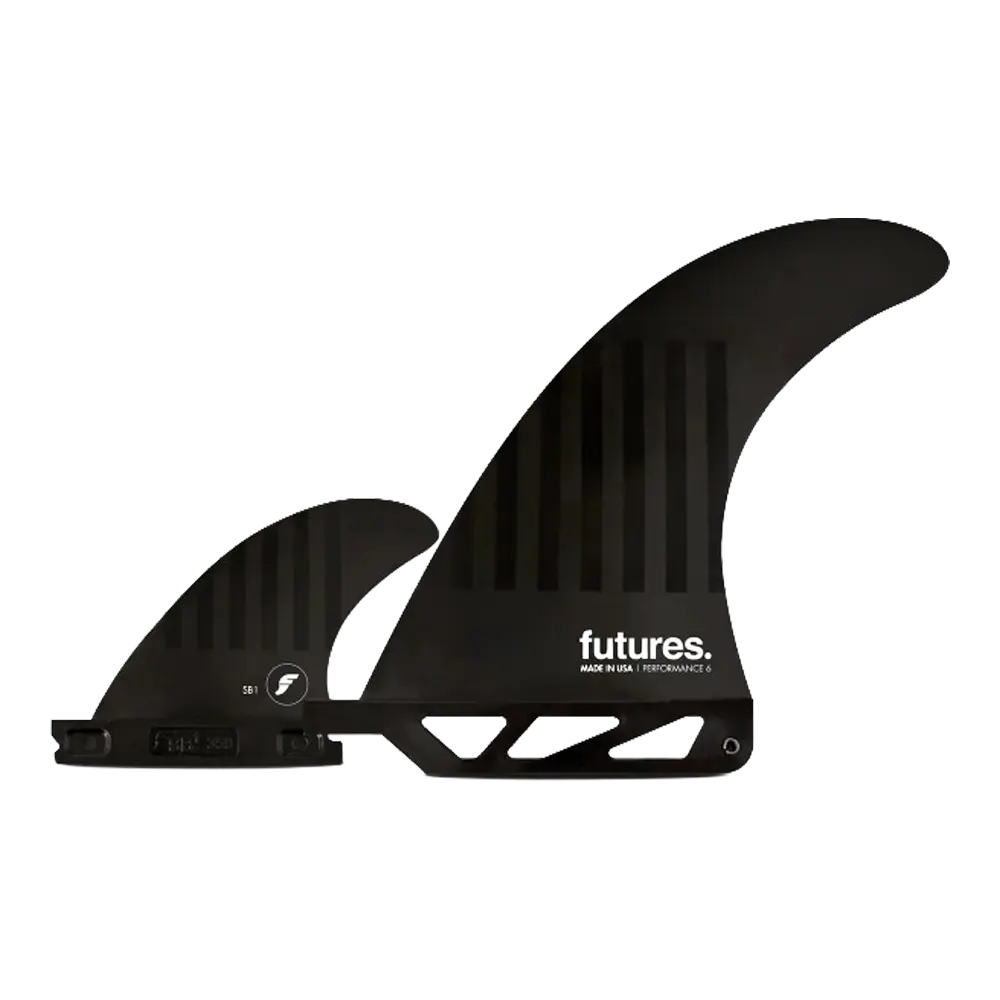 Futures - Ailerons 1 + 2 - Alpha series Carbon noir Viral surf