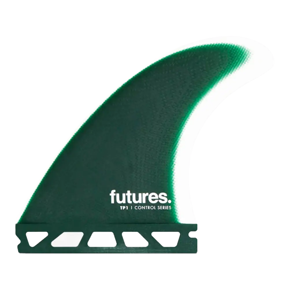 Futures - Ailerons Thrusters - FTP1 control series Fibre de verre vert Viral surf