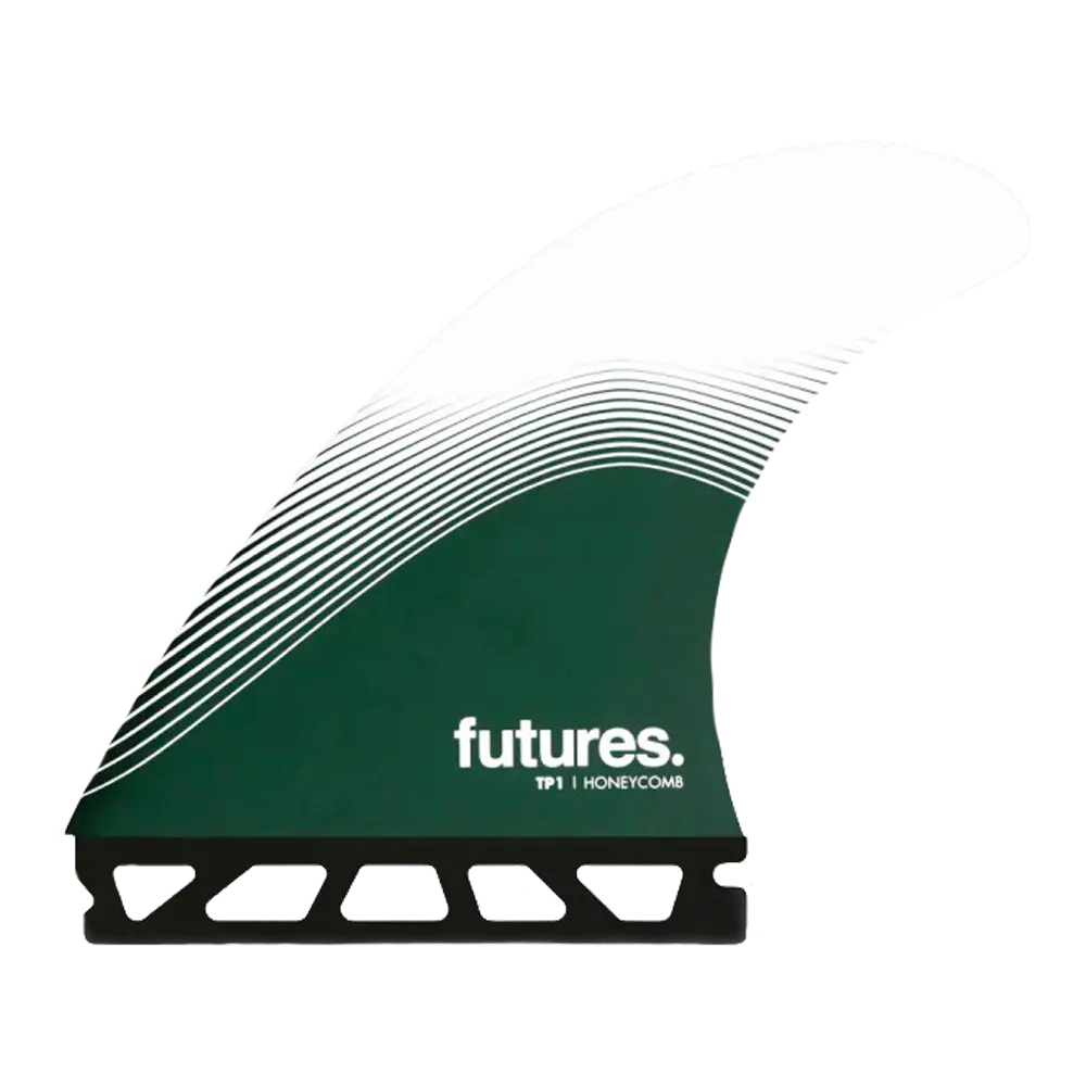 Futures - Ailerons Thrusters - TP1 RTM signature series Honeycomb vert Viral surf