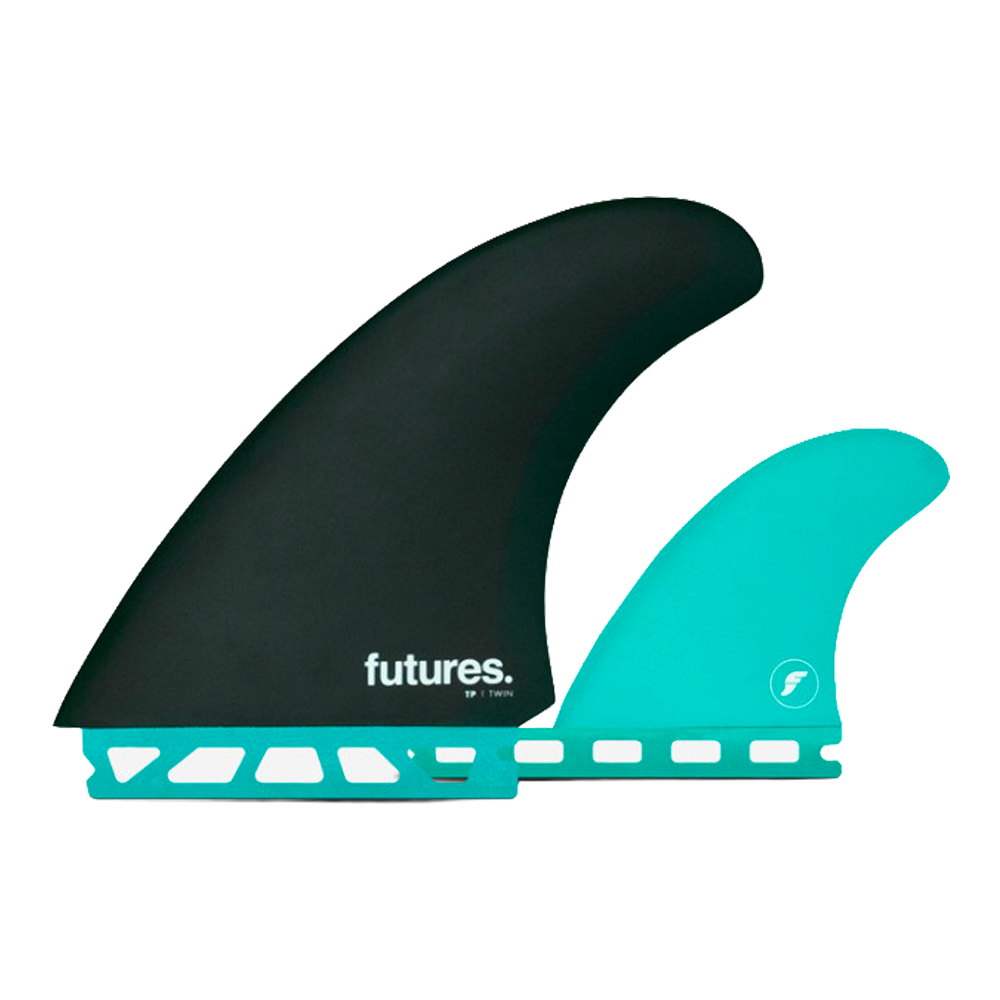 Futures - Ailerons Twin + 1 - Timmy Patterson RTM Honeycomb bleu Viral surf