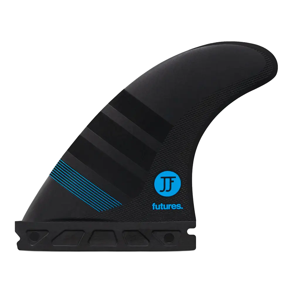 Futures - Ailerons thruster - JJF Alpha Carbon/bleu Viral Surf