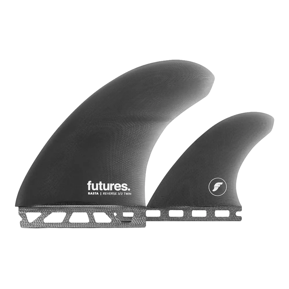 Futures - Twins+1 - Rasta 3/2 reverse twin + 1 - Noir Viral surf