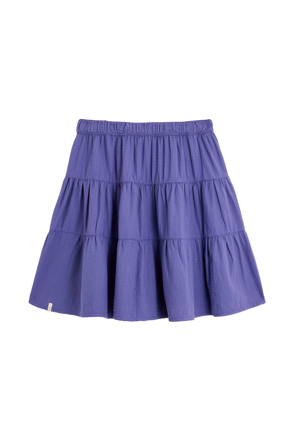 Graine Jupe Midi Violet – vue à plat