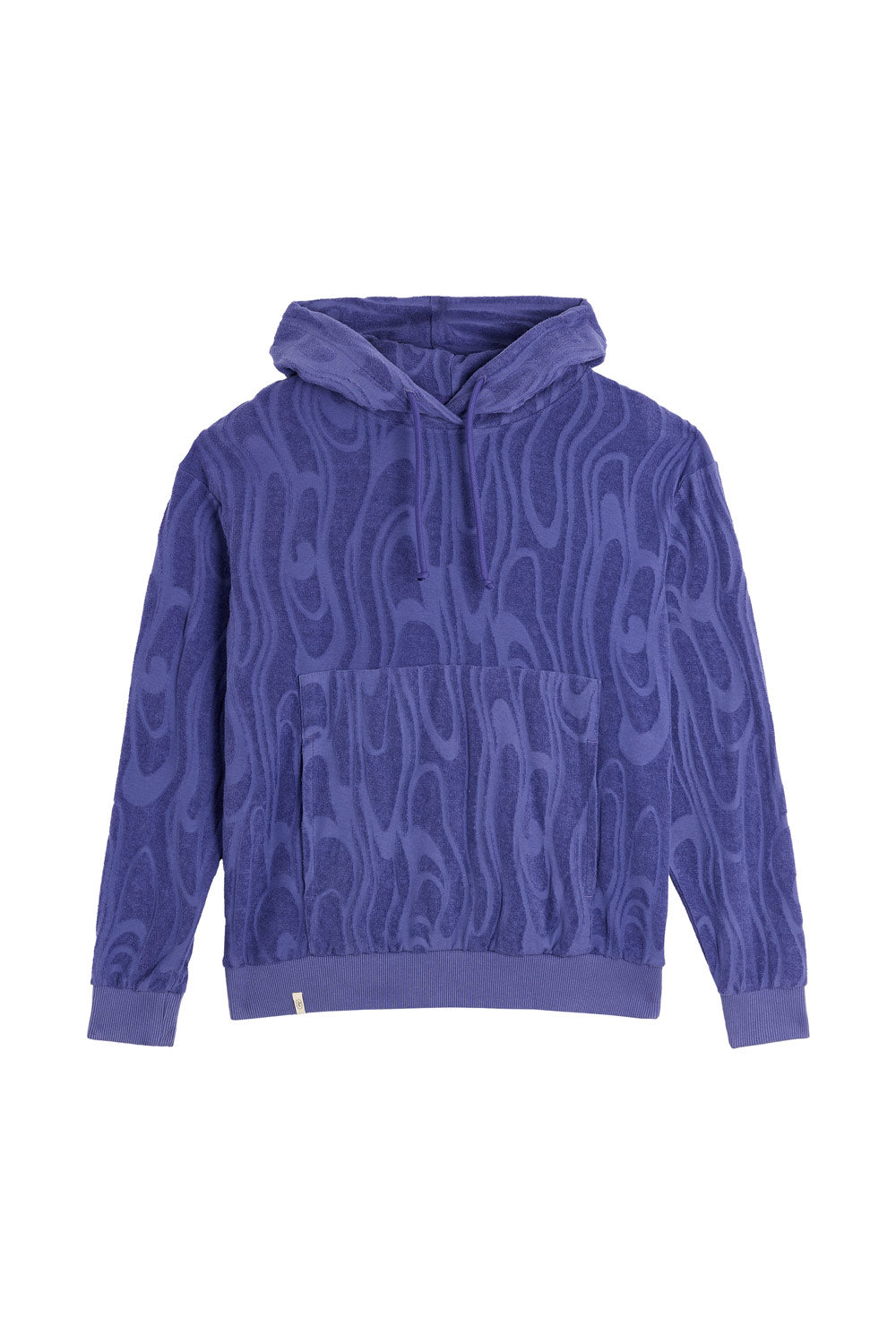 Graine Hoodie Flânerie Violet – vue à plat