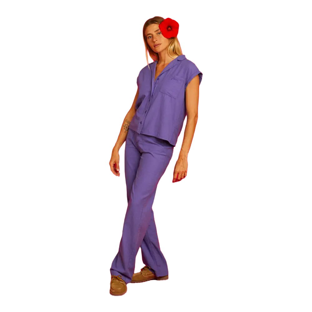 Graine - Chemise Femme - Flare Violet Graine