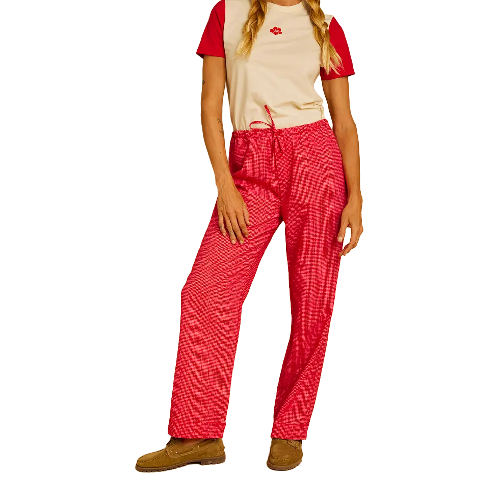 Graine - Pantalons Femme - Aurore Rouge Graine