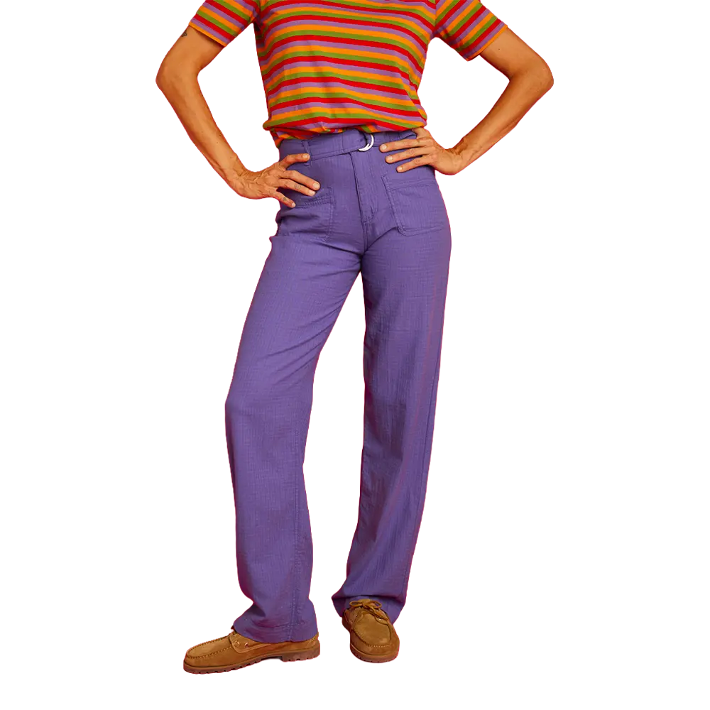 Graine - Pantalons Femme - Écume Violet Graine