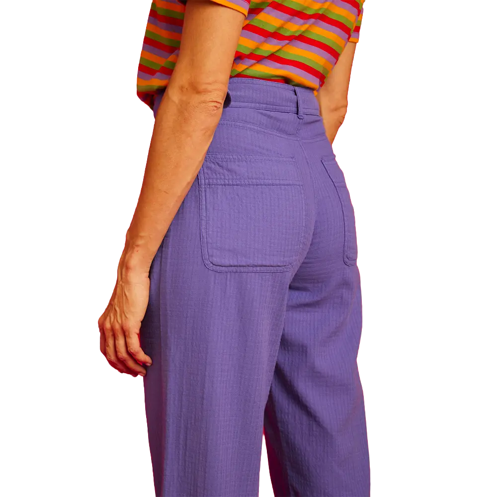 Graine - Pantalons Femme - Écume Violet Graine