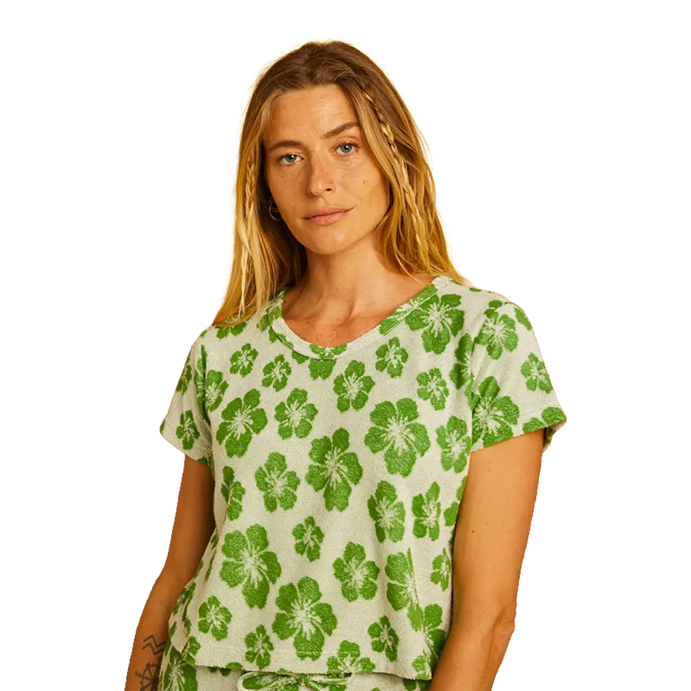 Graine - T-shirts Femme - Feuille Blanc Graine