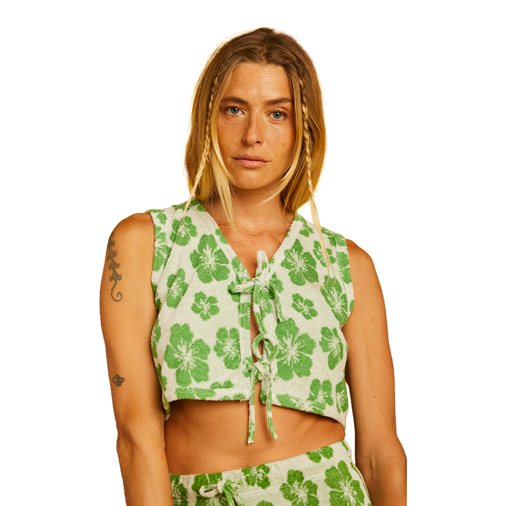 Graine - Vestes & surchemises Femme - Hibiscus Blanc