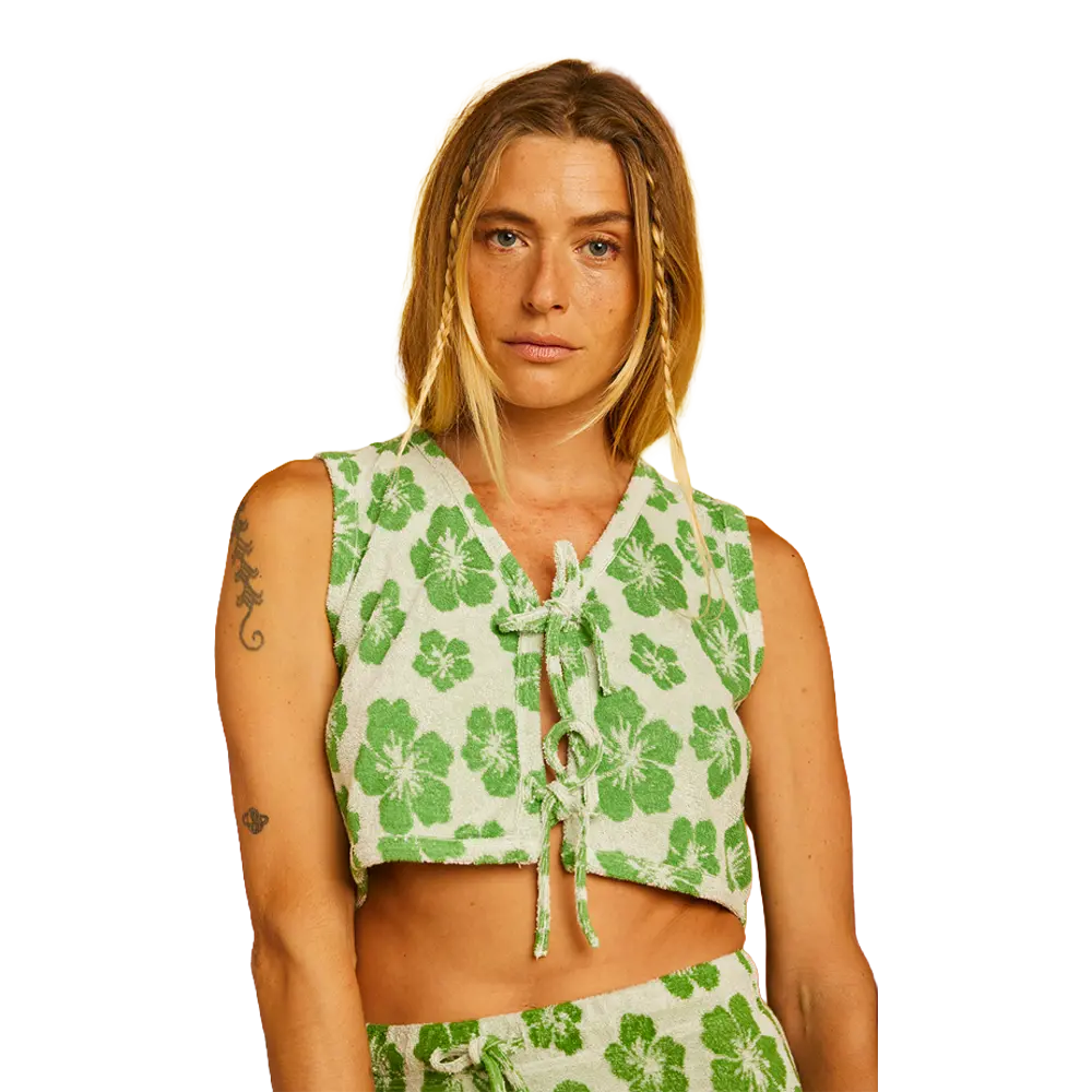 Graine - Vestes & surchemises Femme - Hibiscus Blanc Graine
