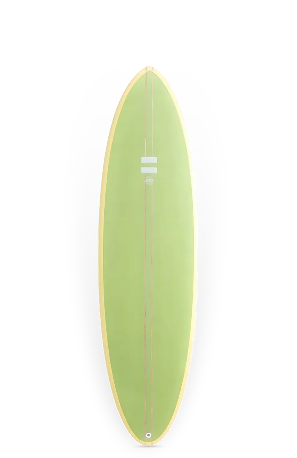 Indio surfboards - The egg - 7'6" x 22" x 2 7/8" - 56L Cream Olive Olatu SL