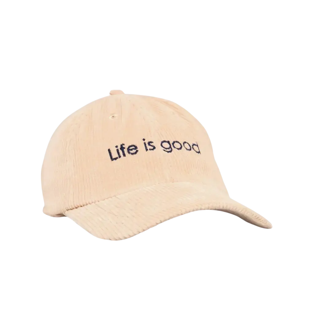 Casquette JAM Life Is Good beige