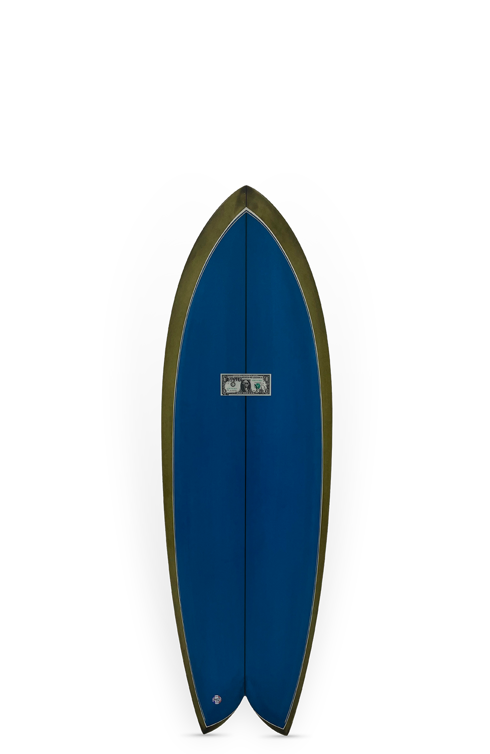Jeff McCallum surfboards - Classic fish - 5'8" x 21 1/2" x 2 5/8" - 39L Shapers club