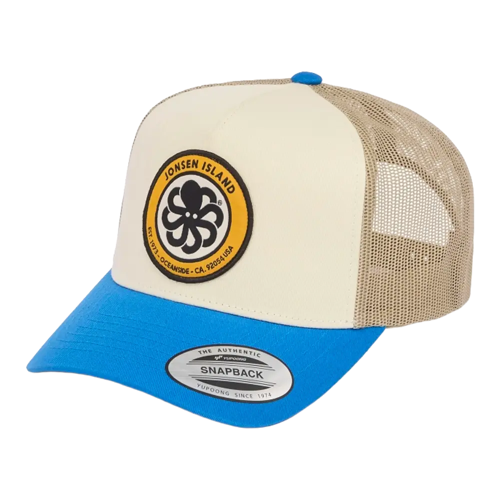 Jonsen island - Casquettes - Trucker authentic california bleu Jonsen island