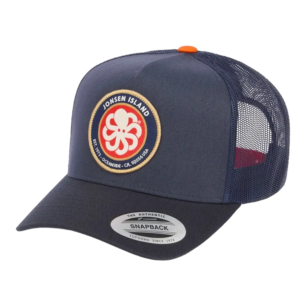 Jonsen island - Casquettes - Trucker authentic navy club beige Jonsen island