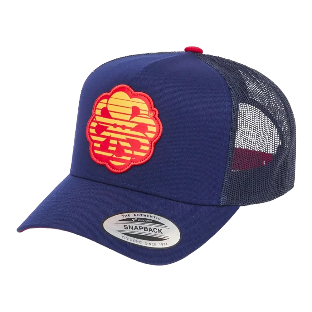 Jonsen island - Casquettes - Trucker flower 3 famous navy bleu Jonsen island