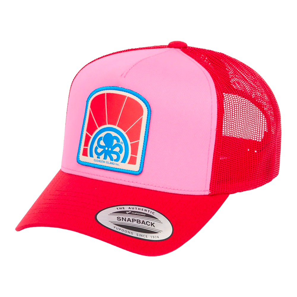 Jonsen island - Casquettes - Trucker omnia sol pinky rose Jonsen island