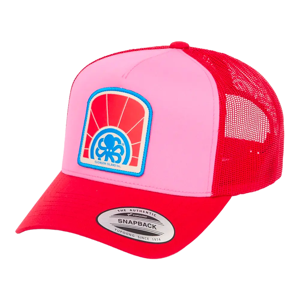 Jonsen island - Casquettes - Trucker omnia sol pinky rose Jonsen island