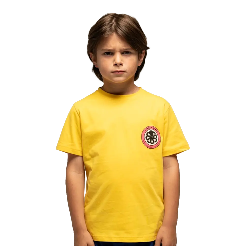 Jonsen island - T-shirts - Classic Kid Authentic jaune Jonsen Island