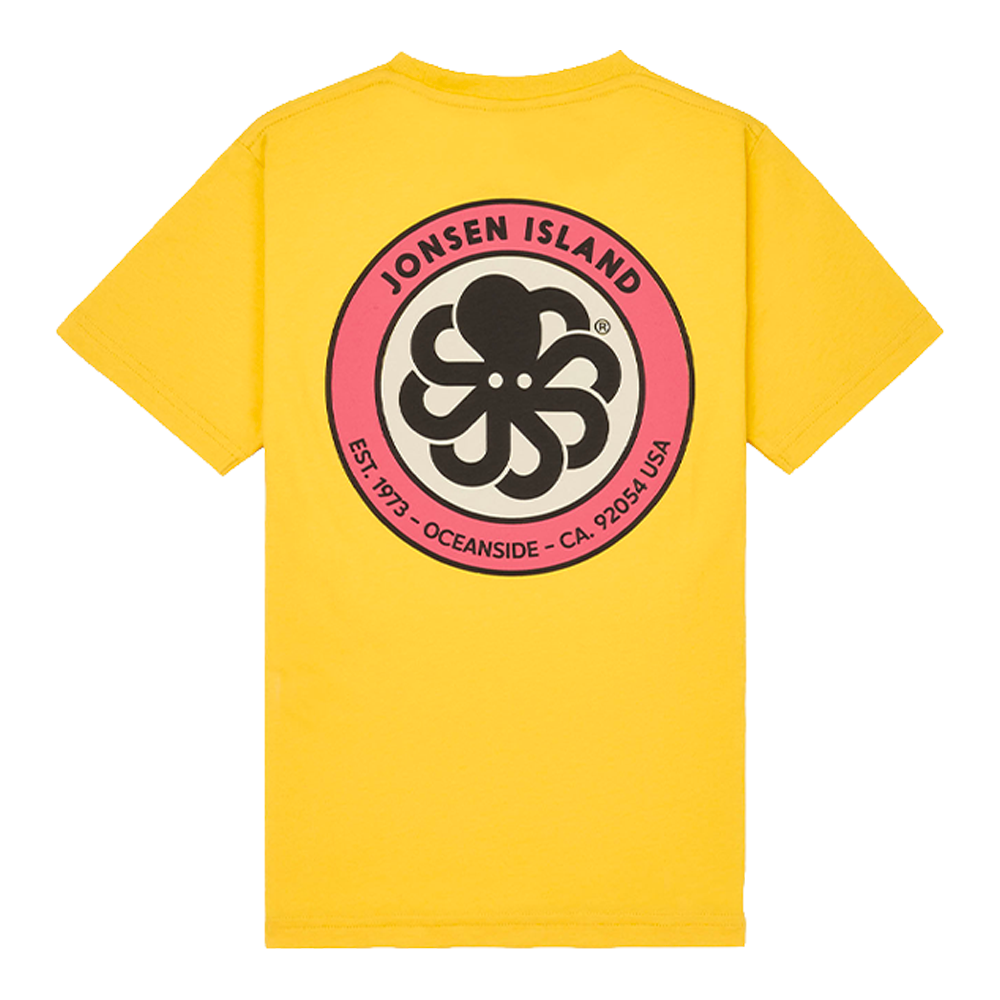 Jonsen island - T-shirts - Classic Kid Authentic jaune Jonsen island