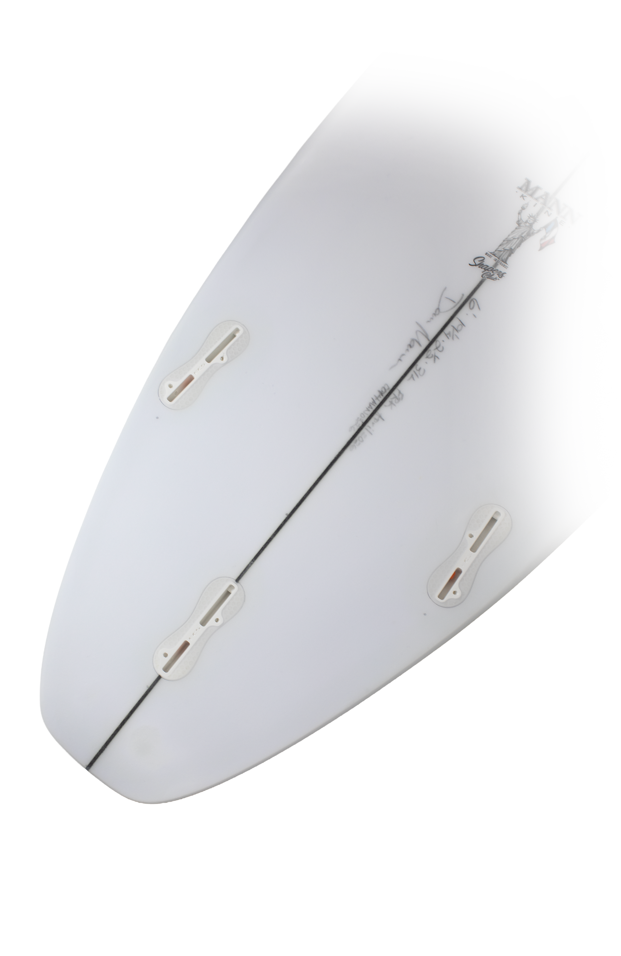 Mannkine - FRK - 6'1" x 21" 3/8 x 2" 7/8 - 31L Shapers club