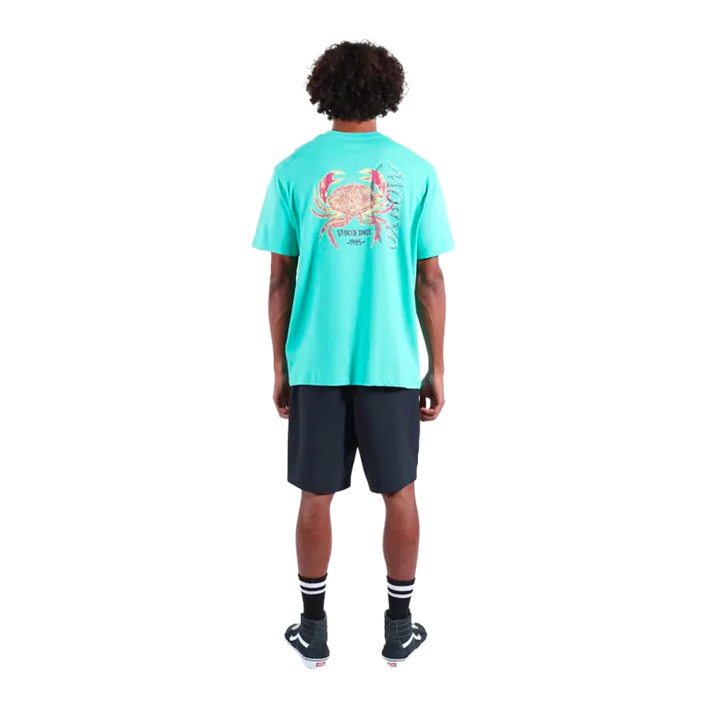 Oxbow - T-shirts - Crab bleu
