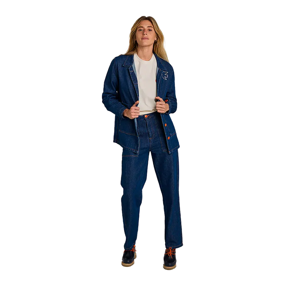 Graine - Pantalon femme - Paraboot bleu Surfshop - Shapers Club House