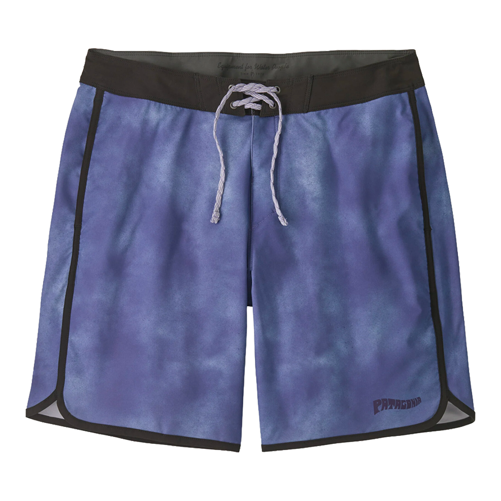 Patagonia - Boardshorts - Hydropeak Side Shore Boardshorts - 18 in. - Sea Spray: Concrete Purple Patagonia Purpose Trust