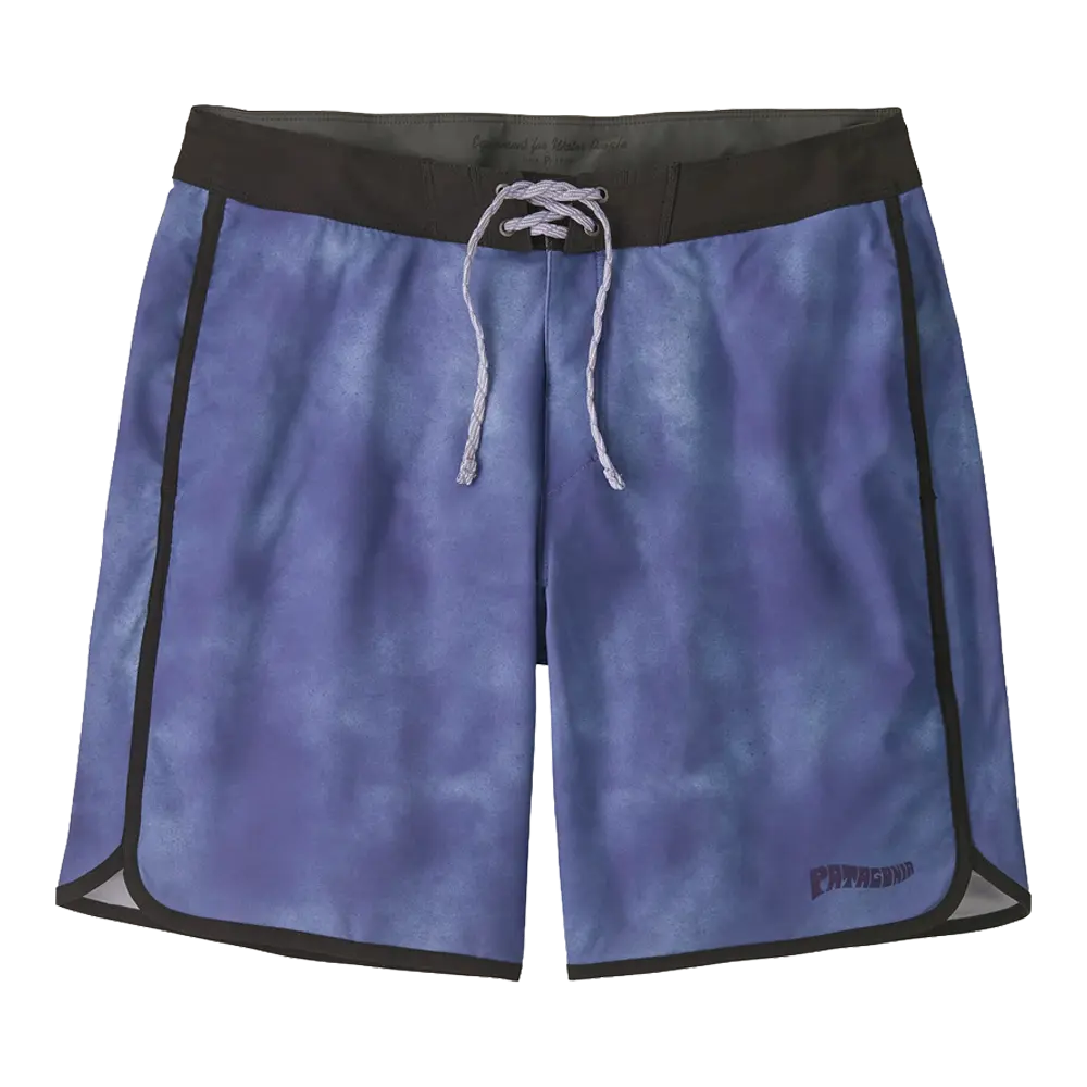 Patagonia - Boardshorts - Hydropeak Side Shore Boardshorts - 18 in. - Sea Spray: Concrete Purple Patagonia Purpose Trust