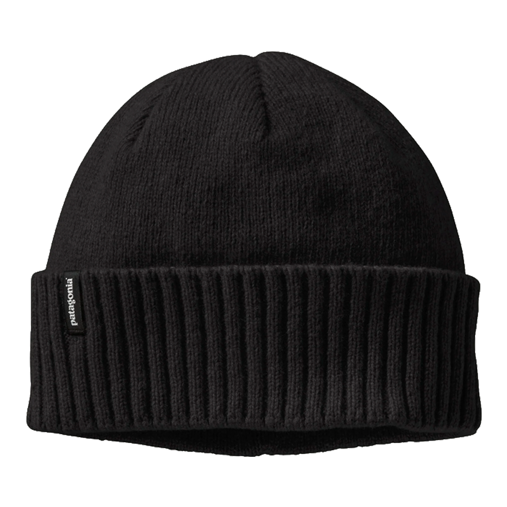 Patagonia - Bonnets - Fishermans Rolled Beanie noir Patagonia Purpose Trust