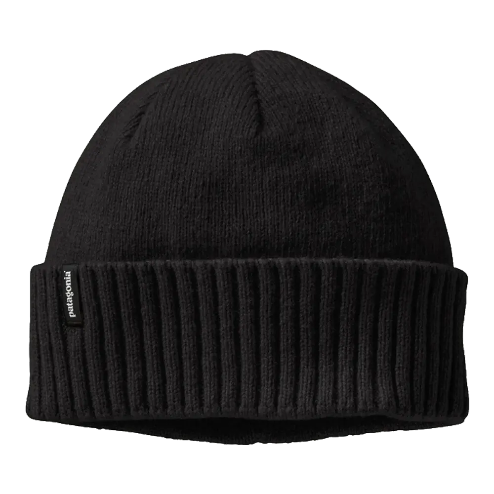 Patagonia - Bonnets - Fishermans Rolled Beanie noir Patagonia Purpose Trust