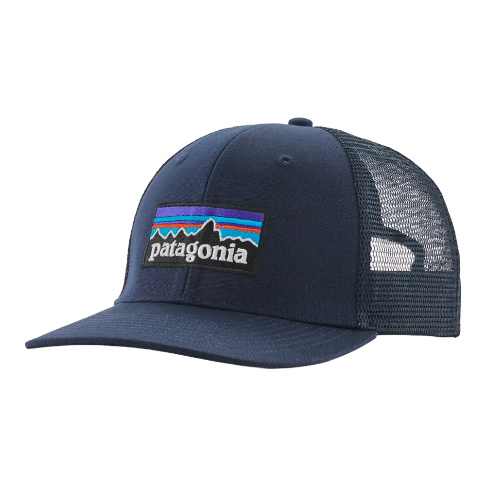Patagonia - Casquettes - P-6 Logo Trucker Hat - New Navy Patagonia Purpose Trust