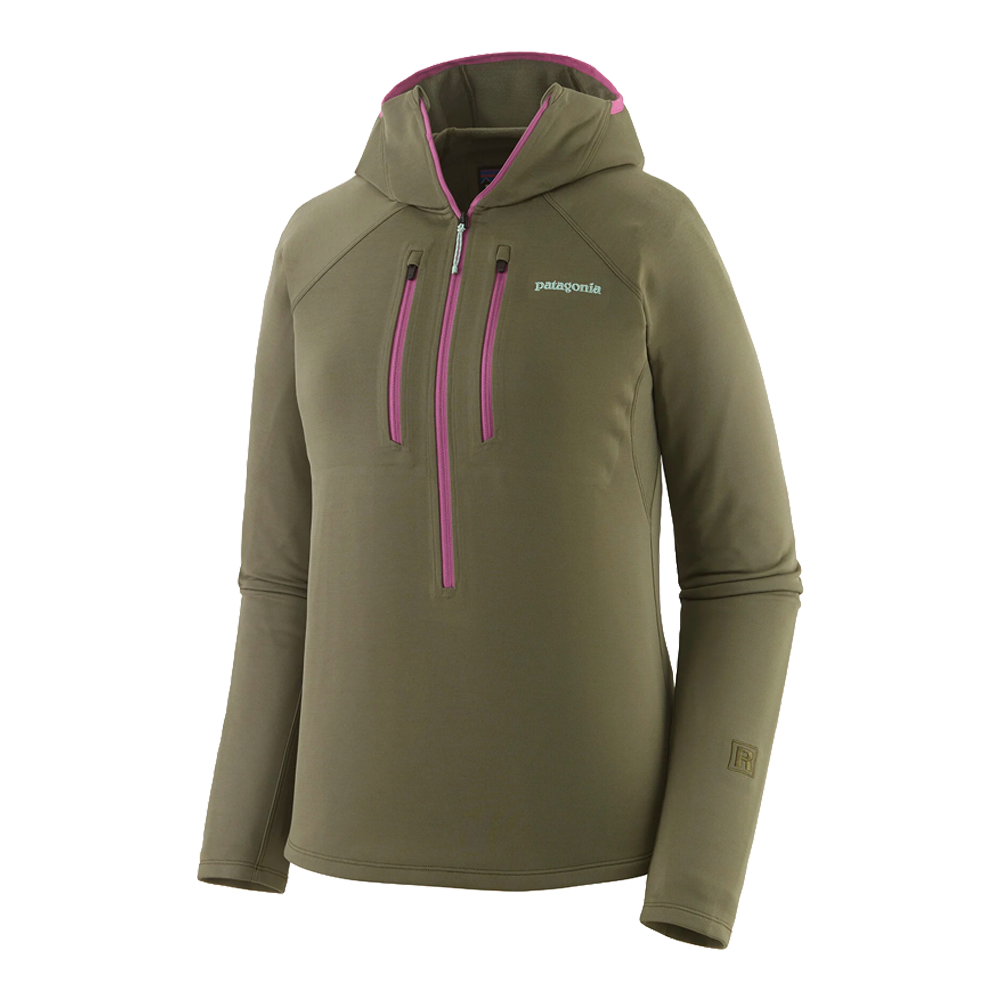 Patagonia - Pulls & mailles - R1 Ultralight Hoody - Faded Magenta Patagonia Purpose Trust