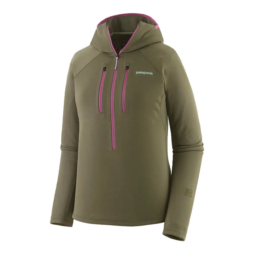 Patagonia - Pulls & mailles - R1 Ultralight Hoody - Faded Magenta Patagonia Purpose Trust