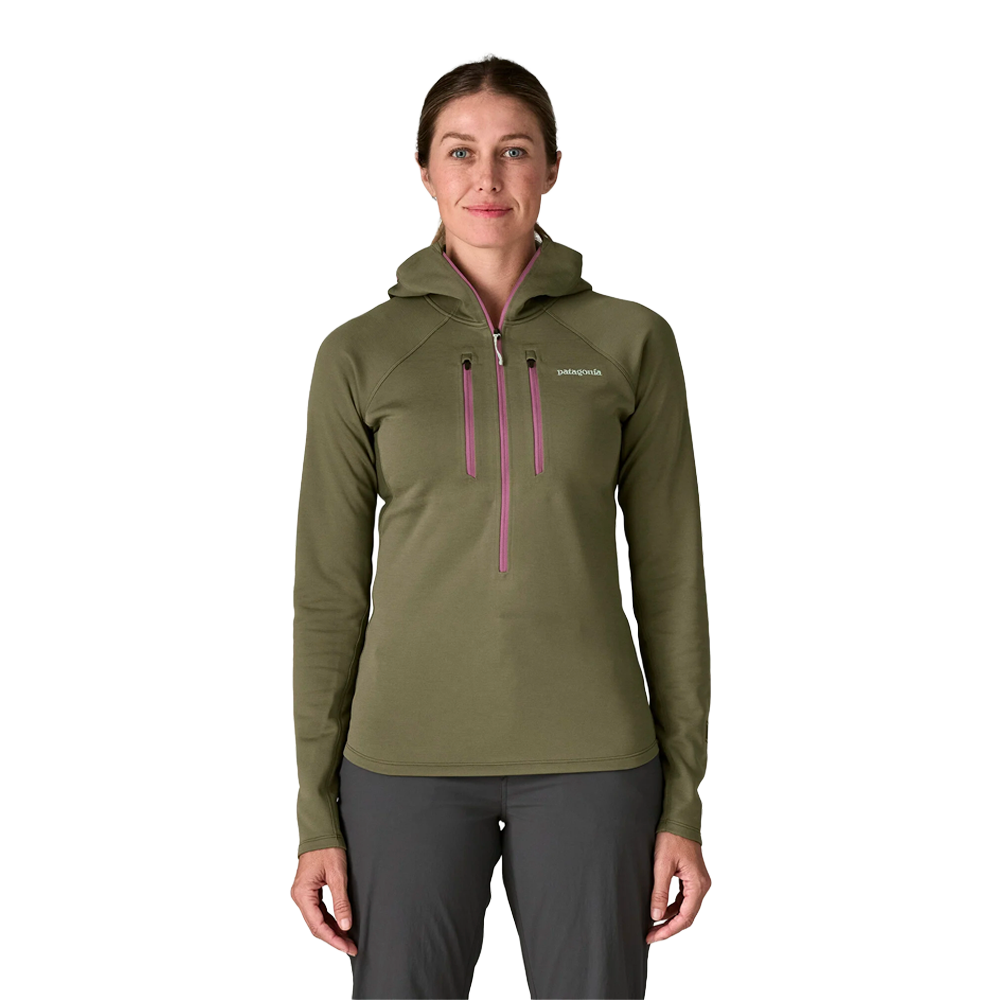 Patagonia - Pulls & mailles - R1 Ultralight Hoody - Faded Magenta Patagonia Purpose Trust
