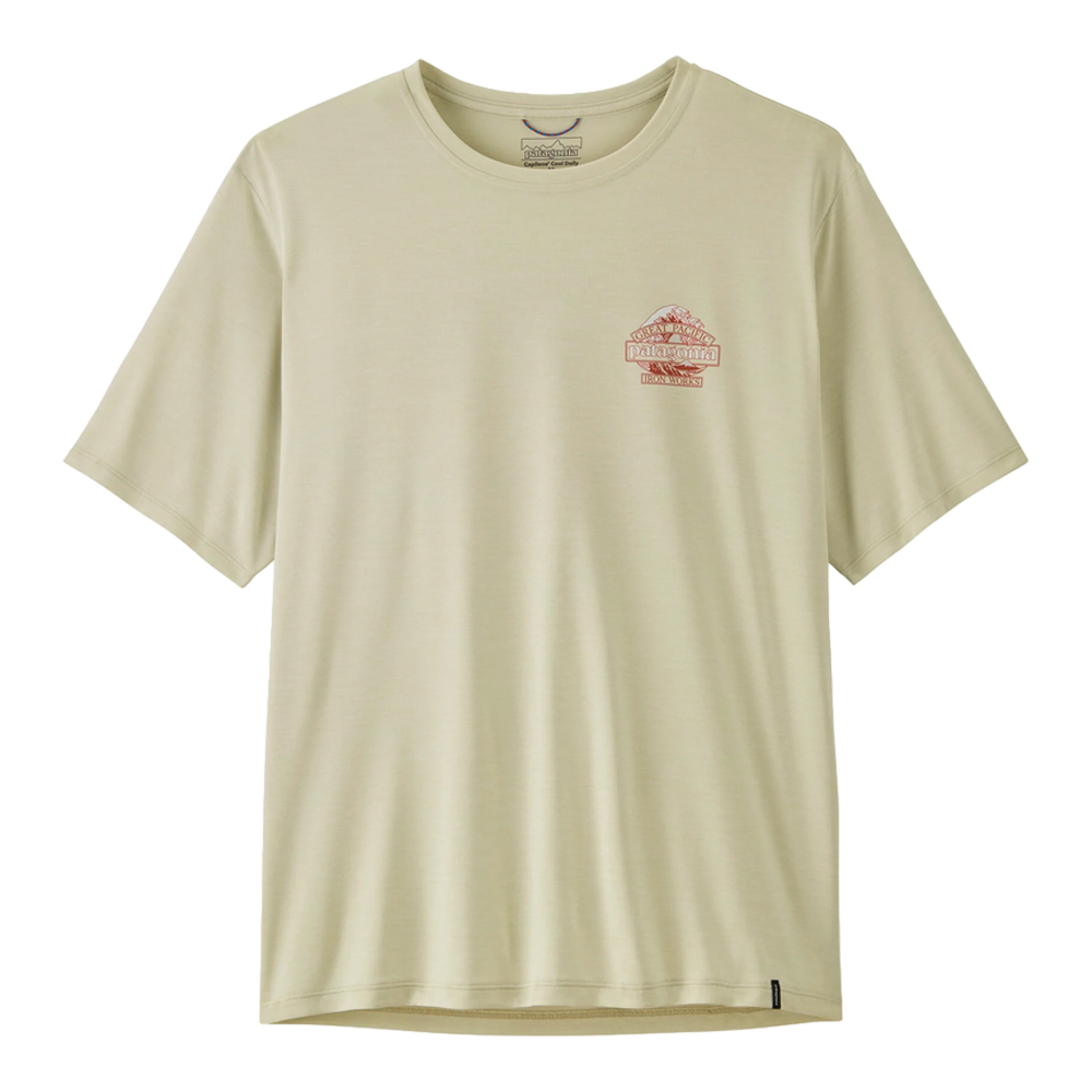 Patagonia - T-shirts - Cap Cool Daily Shirt - Great Waves - Dyno White Patagonia Purpose Trust