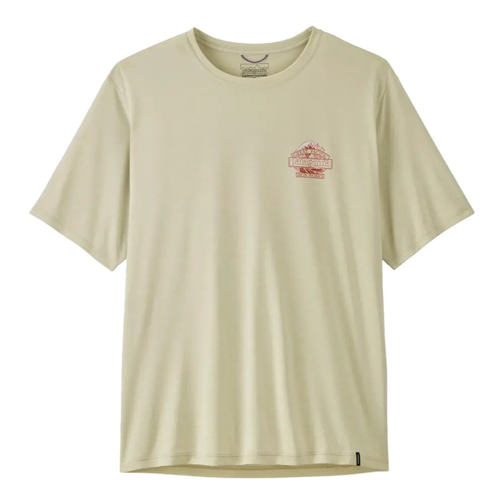 Patagonia - T-shirts - Cap Cool Daily Shirt - Great Waves - Dyno White Patagonia Purpose Trust